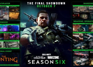 Call of Duty Black Ops: Cold War / Warzone – La sexta temporada llega el 7 de octubre en Call of Duty®: Black Ops Cold War y Warzone ™