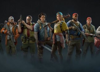 WARNER BROS. GAMES LANZA BACK 4 BLOOD